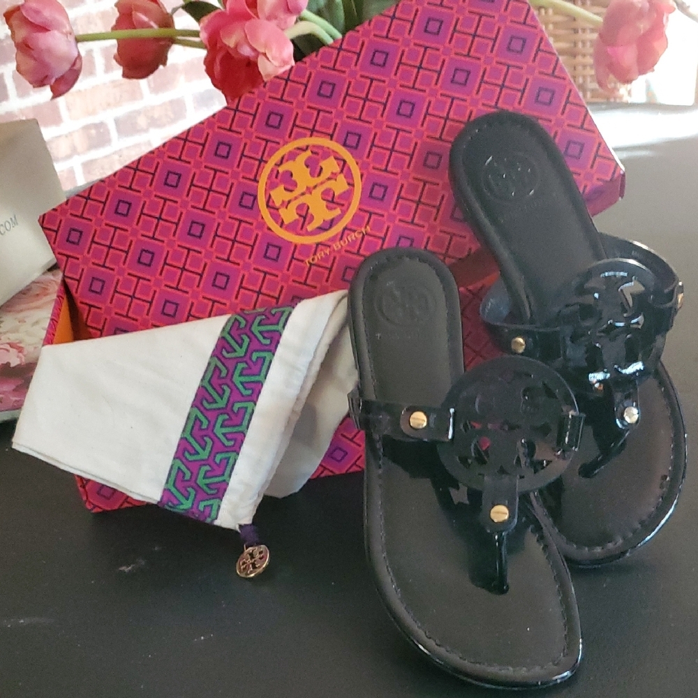 Tory Burch Black Sandals